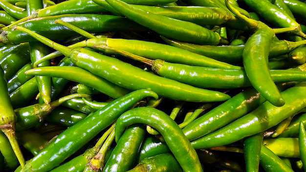Piments forts verts