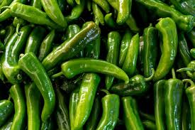 Poivrons longs verts